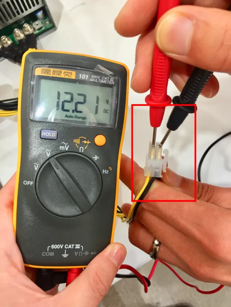 How to Use a Multimeter to Test PSU of Bitmain Antminer E9?